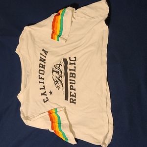 California Republic crop top